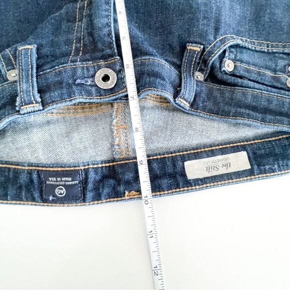 AG Adriano Goldschmied Jeans The Stilt Cigarette Leg Women's 27R  Blue Denim - Picture 11 of 11